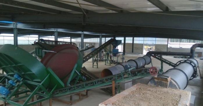 小型有機肥生產線